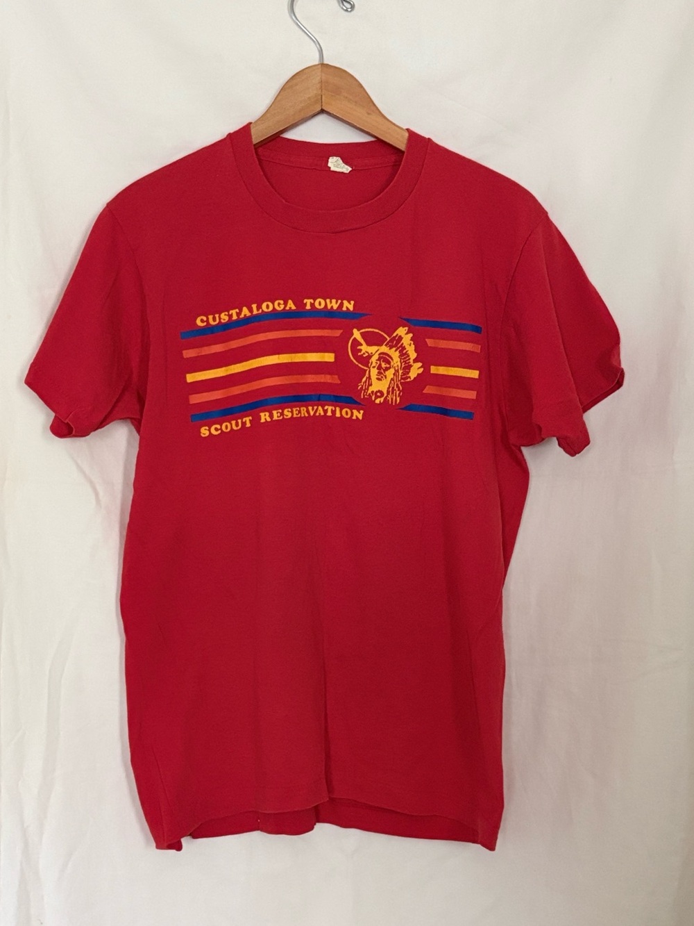 BSA Custaloga town scout reservation vintage Boy Scouts  T shirt